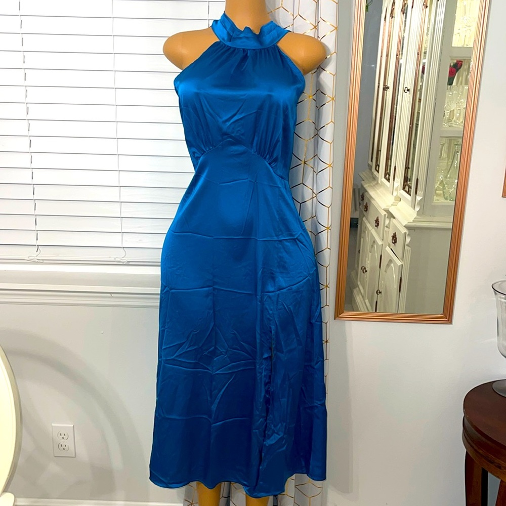 FASHION SATIN DRESS